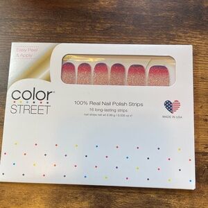 Color Street Nuclear Fuschion Nail Strips